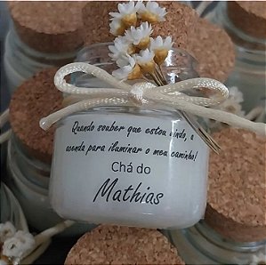 Vela Lembrancinha com mensagem - 6 un