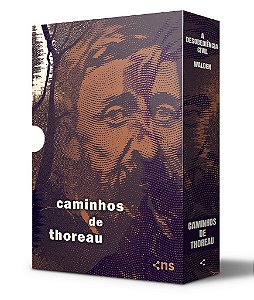 Box Caminhos De Thoreau (2 Livros + Pôster + Suplemento Com Textos Complementares + Marcadores)