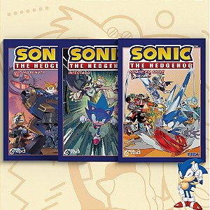 Combo Sonic - Volumes 4, 5 e 6