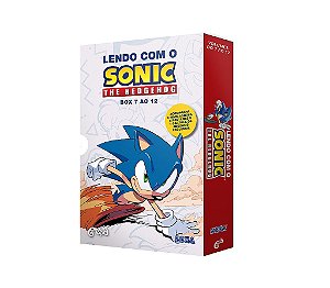 Box: Lendo Com O Sonic – The Hedgehog (Vol. 7 Ao 12)