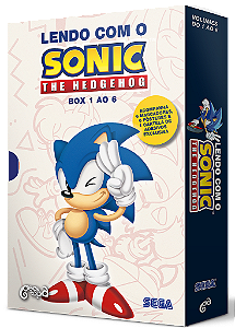 Box: Lendo Com O Sonic – The Hedgehog (Vol. 1 Ao 6)