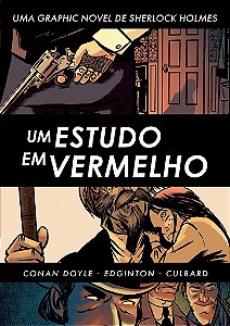 Sherlock Holmes: Um Estudo Em Vermelho HQ Inédita - Acompanha Cards e Marcador