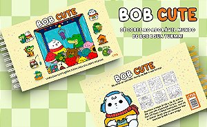 Bob Cute - Capa Dura - Livro Com Ilustrações Fofas Para Colorir E Relaxar