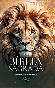 Bíblia Sagrada - Letras Grandes E Palavras De Jesus Em Vermelho