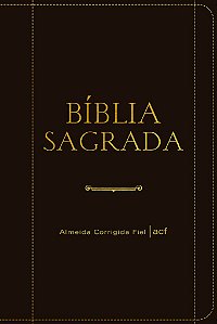 Biblia Sagrada ACF Ágape Marrom - Capa Dura