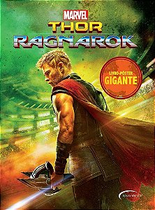 Thor Ragnarok Livro-Pôster Gigante