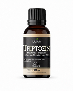 TRIPTOZIN (MELATONINA, TRIPTOFANO, D3 E VITAMINA B12 SABOR MARACUJA) 30ml - BioKlein