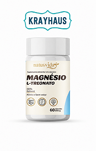 Magnésio L-Treonato 60 Caps - NatusVida