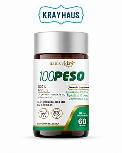 100PESO - 500 mg - 60 Cápsulas – NatusVida