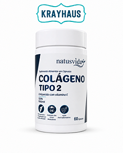 Colágeno Tipo 2 I 500 mg I 60 caps - Natusvida
