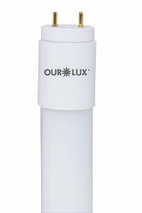 Lâmpada Tubular LED T8 60cm 9W 6500K Ourolux