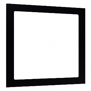 Luminária LED Backstage Embutir Quadrada Preta 24W 6500K Autovolt Lumanti