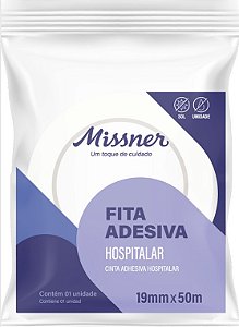 FITA CREPE HOSPITALAR 19MM X 50M - MISSNER