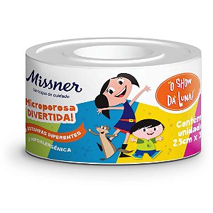 FITA MICROPOROSA 2,5CMX3M SHOW LUNA - MISSNER