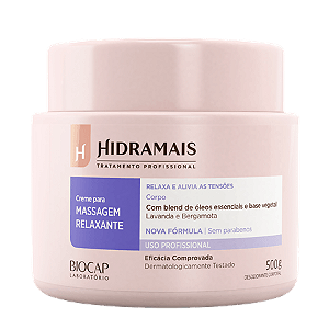 CREME DESODORANTE RELAXANTE PARA MASSAGEM 1KG - HIDRAMAIS