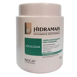 CREME DESODORANTE LOCALIZADA PARA MASSAGEM 1KG - HIDRAMAIS