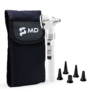 OTOSCÓPIO FIBRA ÓPTICA 2.5V OMNI LED COM ESTOJO - MD