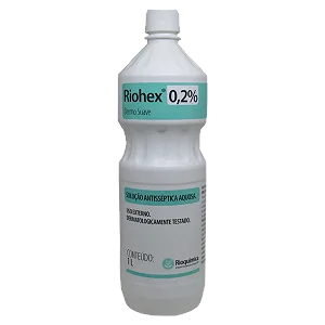 CLOREXIDINA AQUOSA 0,2% DERMO SUAVE RIOHEX 1000ML - RIOQUIMICA