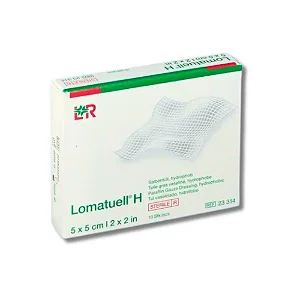 LOMATUELL H COBERTURA DE GAZE NÃO ADERENTE COM VASELINA 10X10 - UNIDADE- VENOSAN