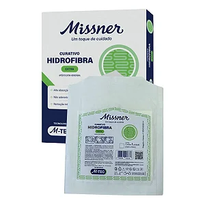 CURATIVO DE HIDROFIBRA 10X10CM - UNIDADE - MISSNER