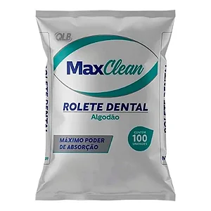 ROLETE DENTAL COM 100 UNIDADES - MAXCLEAN