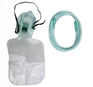 MÁSCARA ALTA CONCENTRAÇÃO ADULTO C/ RESERVATÓRIO 1000ML - PROTEC