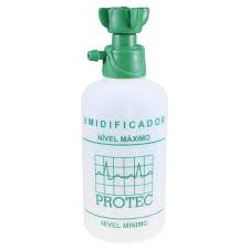 UMIDIFICADOR PARA OXIGÊNIO SEM MÁSCARA/EXTENÇÃO 250ML - PROTEC
