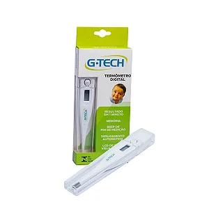 TERMÔMETRO CLÍNICO DIGITAL - BRANCO - G-TECH