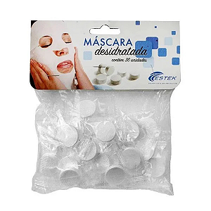 MÁSCARA DESIDRATADA PARA TRATAMENTO FACIAL - COM 36 UND - ESTEK