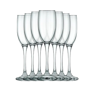 Jogo 6 Taças Nadir Barone Para Champagnes E Espumantes 190ml