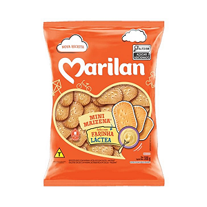 Biscoito Mini Maizena Com Farinha Láctea Marilan 300g
