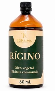 Óleo vegetal ricino 60 ml