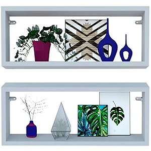 Nicho Retangular kit com 2