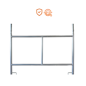 Andaime Tubular Galvanizado 1,0x1,5M