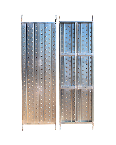 Piso Metálico Galvanizado Para Andaime 0,48X1,5M Antiderrapante