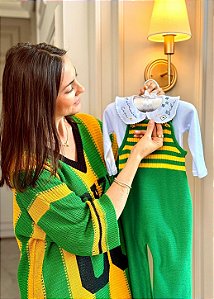 Macacão Tricot Primeira Copa Brasil 2026