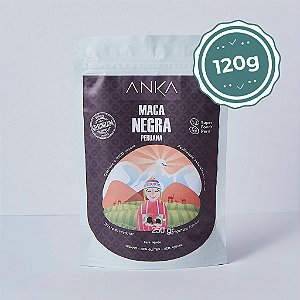Maca Negra Peruana em pó - 120g | Gelatinizada