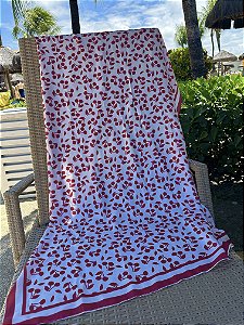 Lenço seda Cerejinha