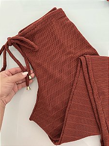 Calça Rivieira terracota