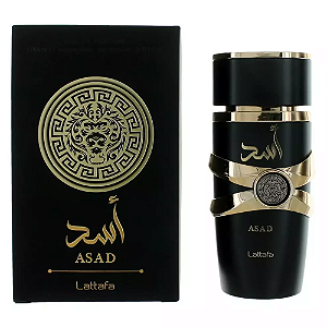 Asad Black Lattafa Eau de Parfum 100ml