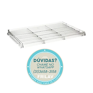 PRATELEIRA MULTIUSO (GB) ACRILICO ORIGINAL - BRM48 BRM50 BRK50 BRW50 MULTIUSO