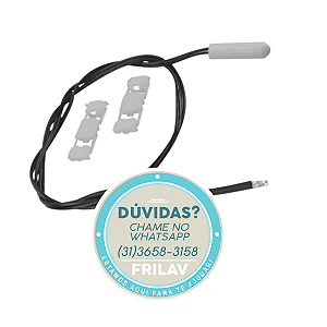 Sensor de Temperatura (Termistor) de Degelo Original Electrolux - Diversos Modelos