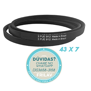 CORREIA POLIV SUGGAR POLY V 3PJE912 ORIGINAL