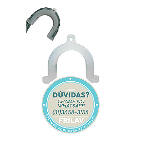 Suporte Original W10309854 para Mangueira de Saída Brastemp - SERVE DIVERSOS MODELOS