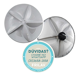 Agitador (Batedor) para Suggar Lavamax Eco 10/13kg - Eixo Curto - WC415