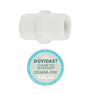 NIPLE 3/4 PVC ROSCA AMANCO