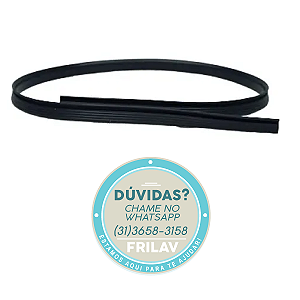 Guarnição Borracha do Vidro Interno do Forno Original Electrolux - Código 67403805 / 41026757 - Modelos 76LBU, 76SBC, 50SB