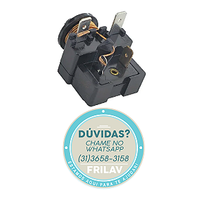 Relé PTC de Partida 1/4 HP - 4 Terminais 127V (50/60Hz) - Código SCP-14127-E - Universal para Compressores