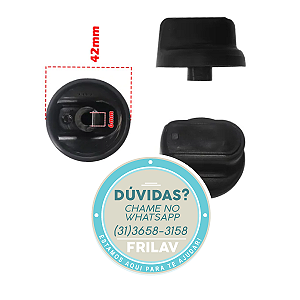 Manípulo (Botão) do Fogão Original Brastemp W10733149 - Para Modelos BF075, BF375, BF175 e Mais