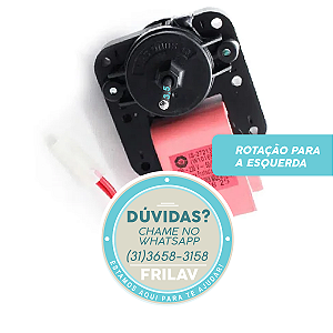 Motor Ventilador Original Brastemp Consul W11225997 / W11369860 - Para Geladeiras Frost Free BRB39, CRB36, CRG3
